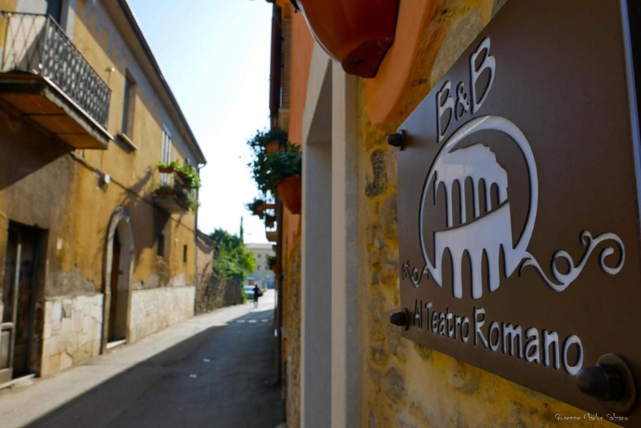 B&B Al Teatro Romano Беневенто Экстерьер фото